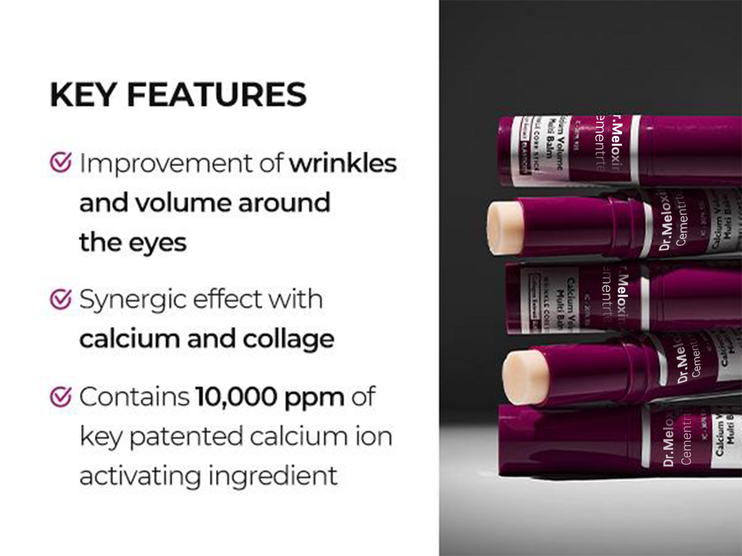 ✨Limited-Time: 50% OFF | Cemenrete Calcium Multi Balm | Anti-aging, Sagging, Wrinkles | Korean CosmeticsCalcium Eye Wrinkle Cream🔥