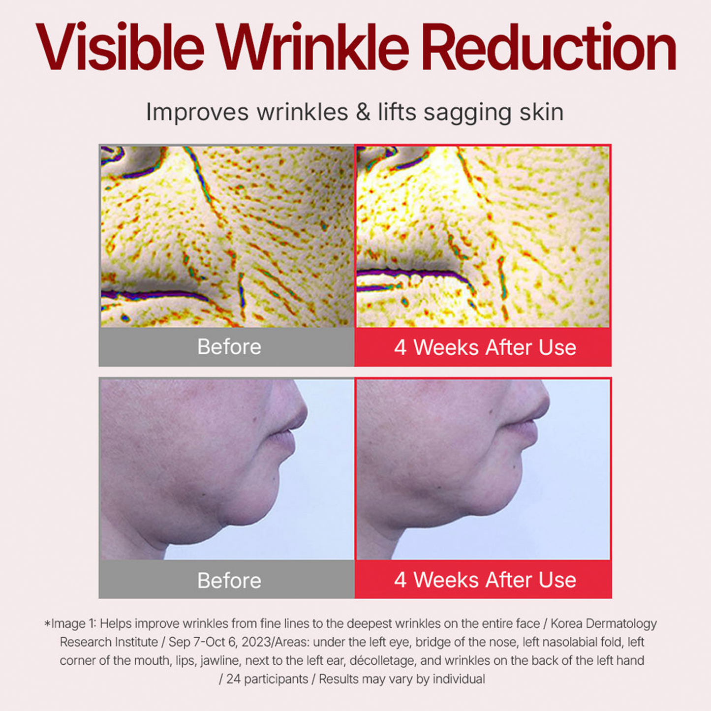 🌸 Instant Wrinkle Cream Time Reverse– Ultimate Lift & Smooth Finish ✨