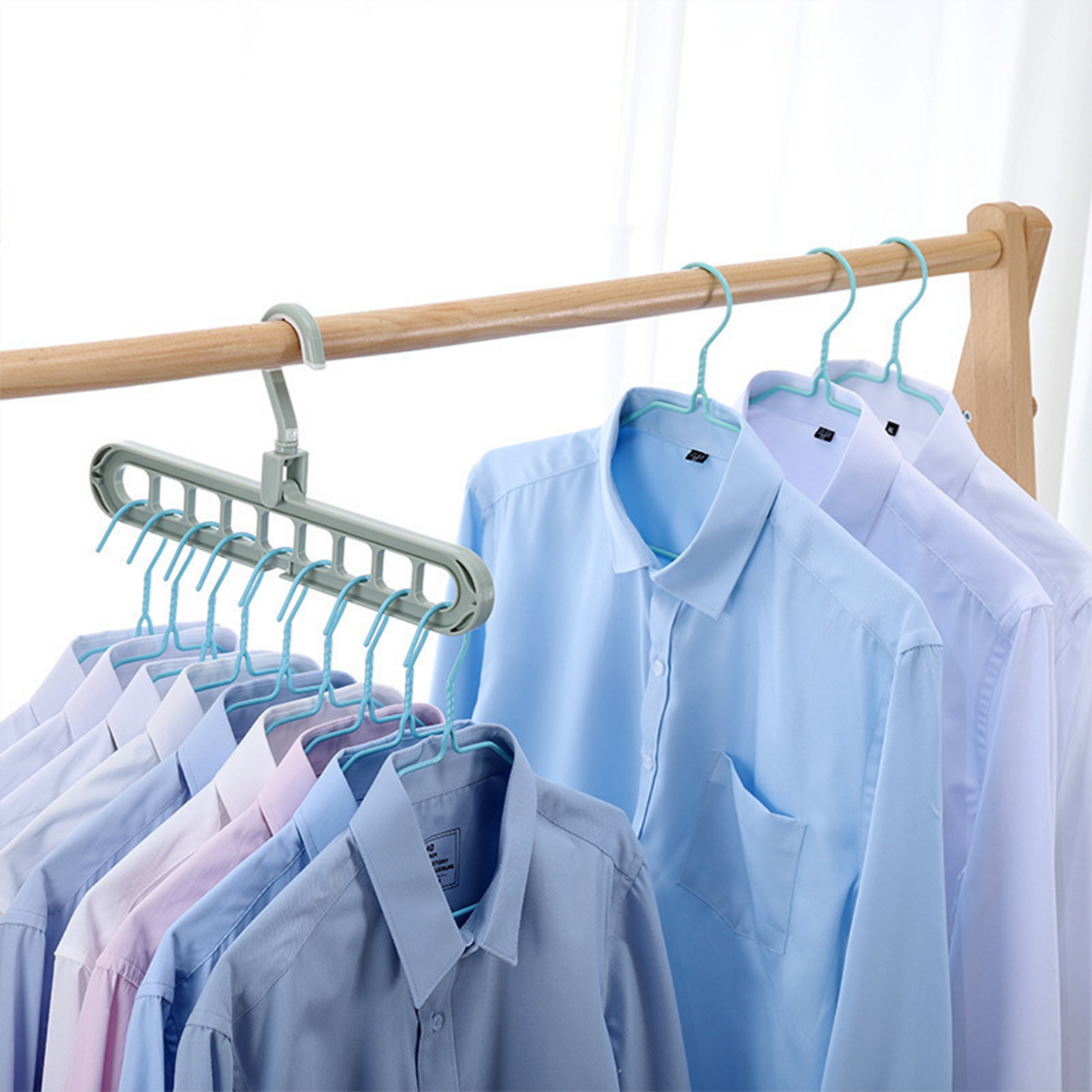Space Saving Closet Hanger:Closet storage accessories and storage solutions