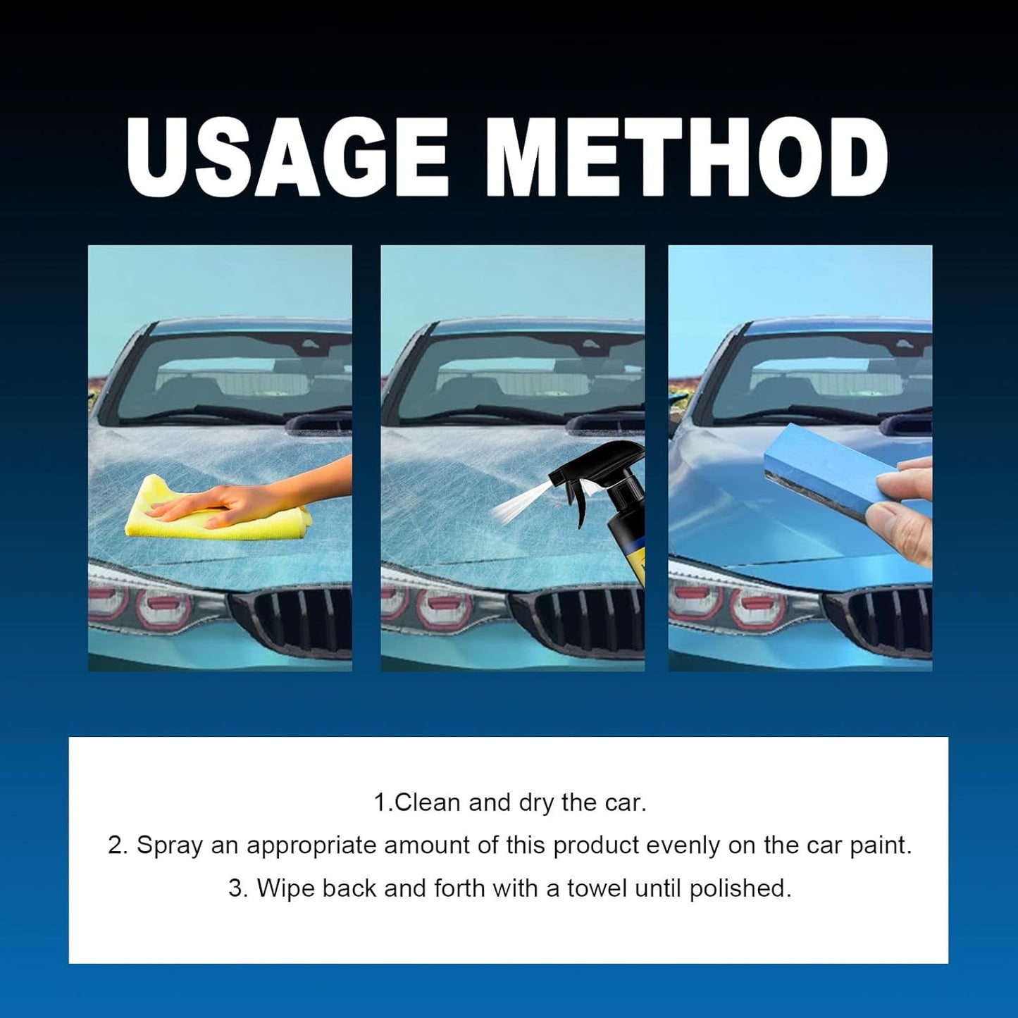 QIAWI™-Advanced Car Quick-acting Coating Agent Spray